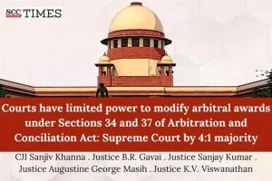 Modify arbitral awards