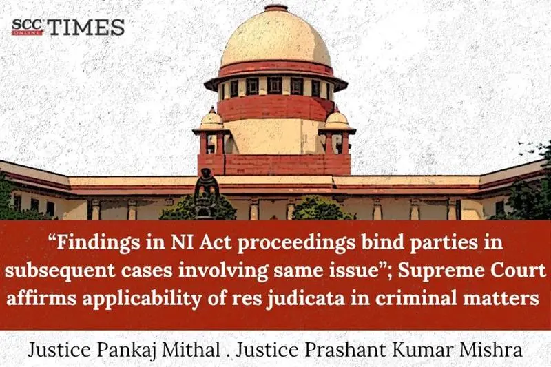 Res judicata in criminal law