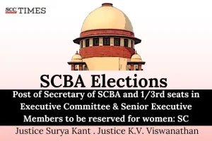 SCBA Elections Women reservation