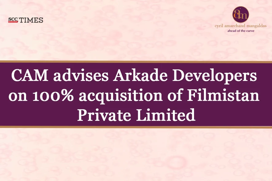 Arkade Developers Filmistan acquisition