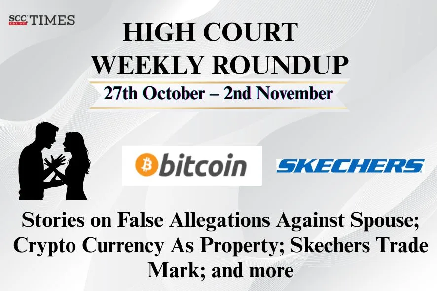 High Court Weekly Roundup