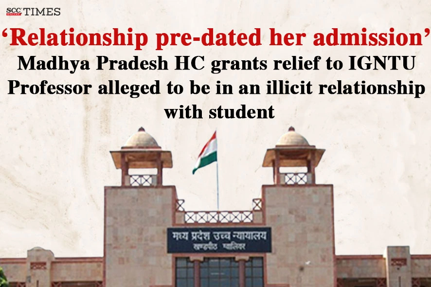 Professor accused of illicit relationship with student
