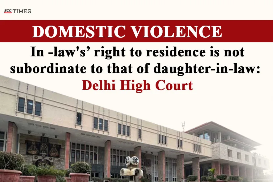 in-laws rights to residence